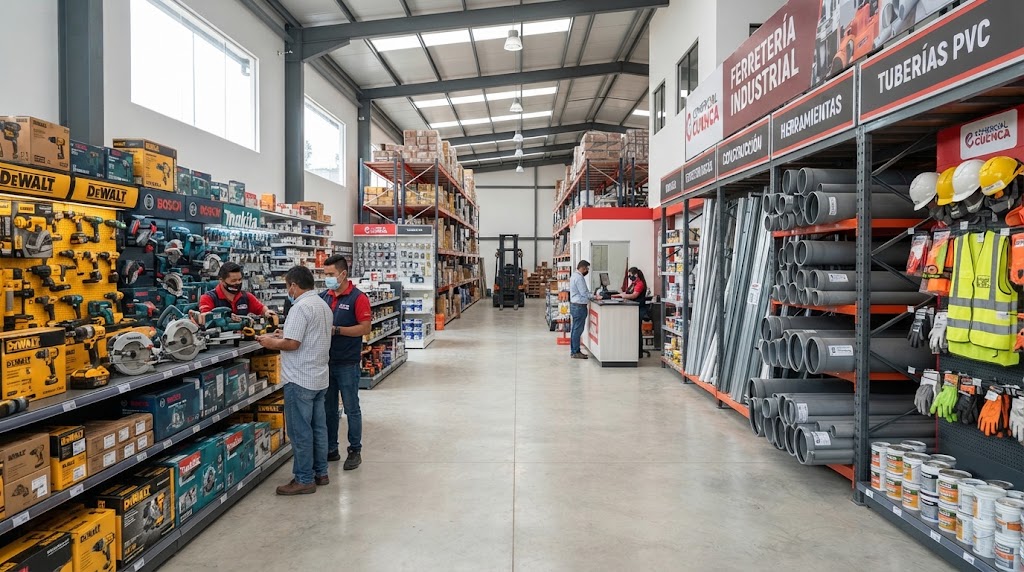 Instalaciones DIMACONS Almacén y Ferretería Industrial en Cuenca